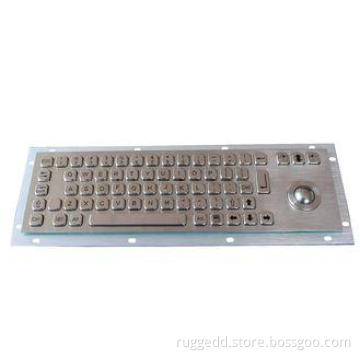 68 keys compact format IP65 static stainless steel ATM keyb